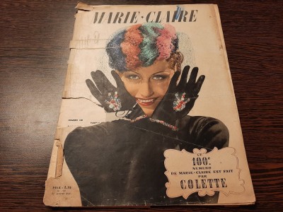 MARIE-CLAIRE - Revista de Moda - Numero 100 27 Janvier 1939, 58 p. foto