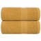 vidaXL Prosoape de sapun 2 buc Aur 30x30 cm 360 g/m? 100% bumbac