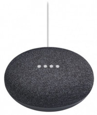 Boxa Google Home Mini, Voice control, Google Assistant, WiFi, Bluetooth (Negru) foto