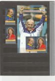 ROMANIA 2014 LP 2029 LP 2029 a MESAGERI AI SPORTULUI ROMANESC SERIE + COLITA MNH NESTAMPILATE, Nestampilat