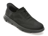 Cumpara ieftin Pantofi sport SKECHERS negri, GARZA, din material textil