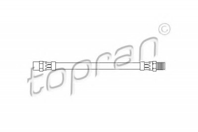 Conducta / cablu frana BMW Seria 3 Cabriolet (E36) (1993 - 1999) TOPRAN 500 204 foto