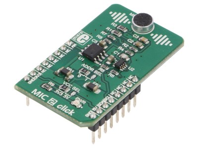 Microfon I2C MIC 2 CLICK Placă Prototip foto
