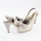 Pantofi cu toc dama piele naturala - Nike Invest gri - Marimea 39