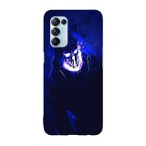 Husa compatibila cu Oppo A72 model Ghost rider, Silicon, TPU, Viceversa, Transparent, Carcasa
