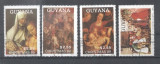 Guyana 1989 Paintings Christmas used DE.057, Stampilat