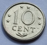 302. Moneda Antilele Olandeze 10 cents 1971, America Centrala si de Sud