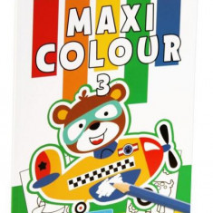 Carte de colorat Maxi Colour (Vol. 3) - Paperback brosat - Europrice