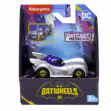 FISHER PRICE BATWHEELS MASINUTA METALICA BATMOBILE BLINDAT 1:55 SuperHeroes ToysZone, Mattel