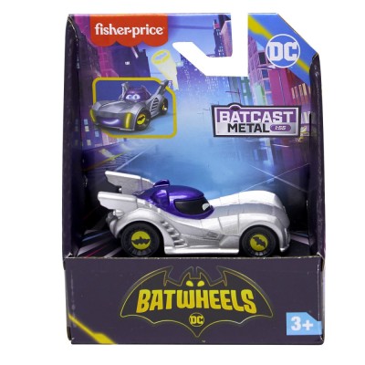 FISHER PRICE BATWHEELS MASINUTA METALICA BATMOBILE BLINDAT 1:55 SuperHeroes ToysZone foto