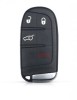 Carcasa cheie Smart Key Chrysler Jeep Cherokee Dodge Ram 1500 Journey Charger Challenger 4 butoane Fiat