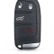 Carcasa cheie Smart Key Chrysler Jeep Cherokee Dodge Ram 1500 Journey Charger Challenger 4 butoane Fiat