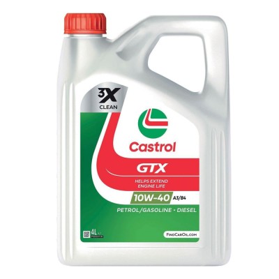 Ulei Castrol GTX Ultraclean 10W40 A3 B4 4 litri foto