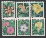 Nicaragua 1985 - Flori, serie neuzata