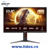 Monitor gaming AOC 23.8" 200Hz IPS 1ms Full HD HDMI DisplayPort Boxe Pivot negru