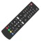 Telecomanda LG smart AKB75095308 cu netflix si amazon + Suport pentru telecomanda, ElectriX, negru
