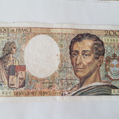 Franta 200 Francs 1990 stare excelenta