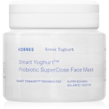 Korres Smart Yoghurt&trade; Probiotic SuperDose Face Mask mască hidratantă răcoritoare cu probiotice 100 ml