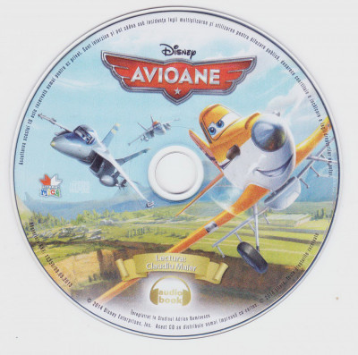 CD Audiobook: Avioane ( povestea filmului de animatie; lectura: Claudiu Maier ) foto