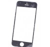 Geam Sticla iPhone 5S Negru, Compatibil