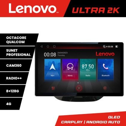 Navigatie Ford KA 2015-2020, Ecran 2K QLED 13&quot;,Octacore,8Gb RAM,128Gb Hdd,4G,360,DSP,Carplay,Bluetooth CarStore Technology