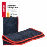 Prosop auto din microfibra pentru uscare, dublu fata, 1200 GSM, 30x40 cm, absorbtie foarte mare, pentru detailing si zone greu accesibile, AMiO