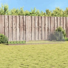 Custodie pentru iepuri Argintiu 215 x 100 x 85 cm foto