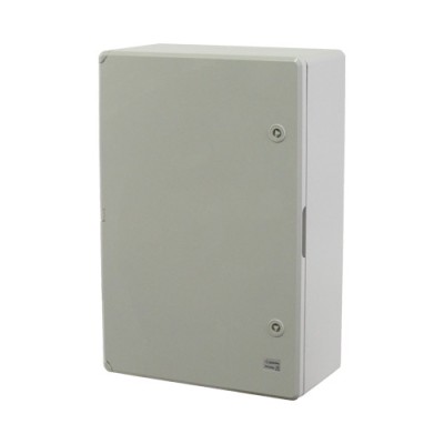 Cutie distributie IP65 din ABS gri, usa mata, placa metalica, 400x600x200 mm PP3008 foto