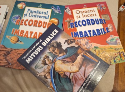 Lot - 2 volume - Colectia Recorduri imbatabile/Gama + BONUS foto
