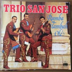 trio san jose rumba tambah ole disc vinyl lp muzica latino latin rumba samba VG