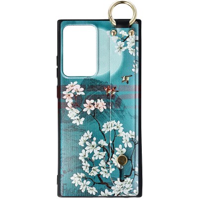 Toc TPU Crossbody Design Samsung Galaxy Note 20 Ultra Flowers foto
