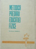Metodica Predarii Educatiei Fizice In Scoala Generala