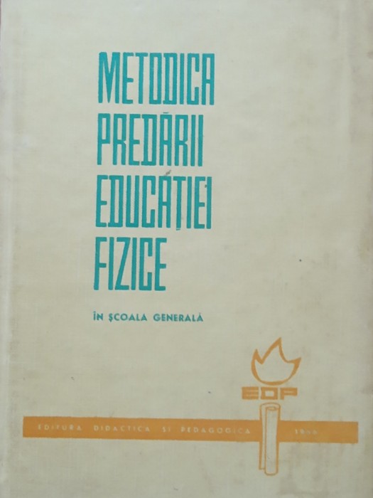 Metodica Predarii Educatiei Fizice In Scoala Generala