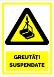 Indicator pentru avertizare greutati suspendate