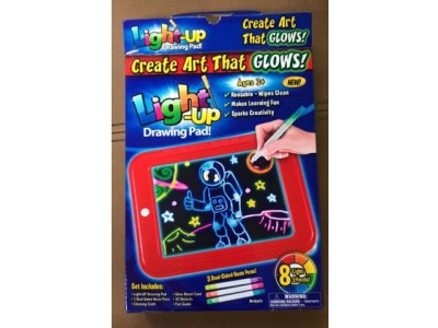 Tabletă luminoasă pentru desenat LCD, Malplay 108460 foto