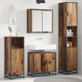 VidaXL Set de mobilier pentru baie 3 pcs Lemn vechi 65 x 33 x 60 cm 3402515