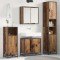 vidaXL Set de mobilier pentru baie 4 pcs Lemn vechi 65 x 33 x 60 cm 3402512