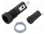 Clemă ESKA 5x20mm 10A 250VAC Orif &Oslash;12,7mm termoplast