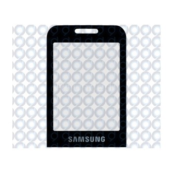 Samsung C3530 Display Sticla Crom Argintiu foto