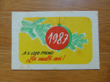 Calendar de buzunar - Loto-Pronosport anul 1987