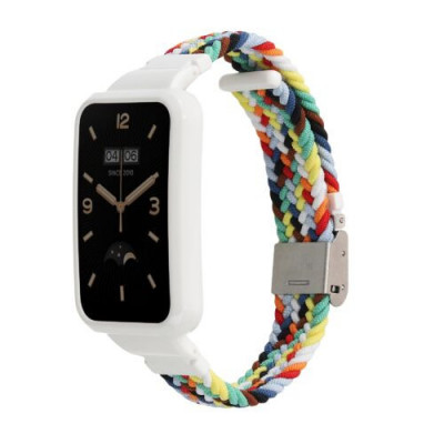 Curea kwmobile pentru Xiaomi Mi Band 7 Pro, Nylon, Multicolor, 60201.32 foto