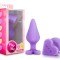 Buttplug Naughtier Candy Hearts - violet