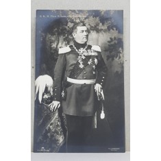 PRINTUL WILHELM von HOHENZOLLERN , CARTE POSTALA ILUSTRATA , MONOCROMA, NECIRCULATA , PERIOADA INTERBELICA