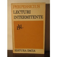 LECTURI INTERMITENTE-Perpessicius