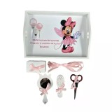 Cumpara ieftin Tavita Turta cu 6 Piese - Minnie Mouse cu Baloane - TPT47 Alb