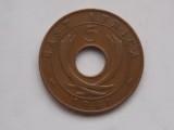 5 CENTS 1941 EAST AFRICA-XF