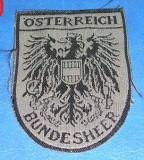 C7 85 - Ecuson tematica militara - Armata nationala Austria - piesa de colectie!