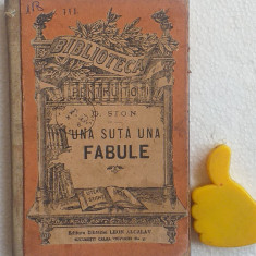 Una suta una fabule G. Sion