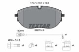 TEXTAR 2627001 Q+ set placute frana,frana disc