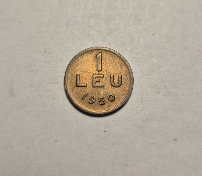 1 leu 1950 UNC